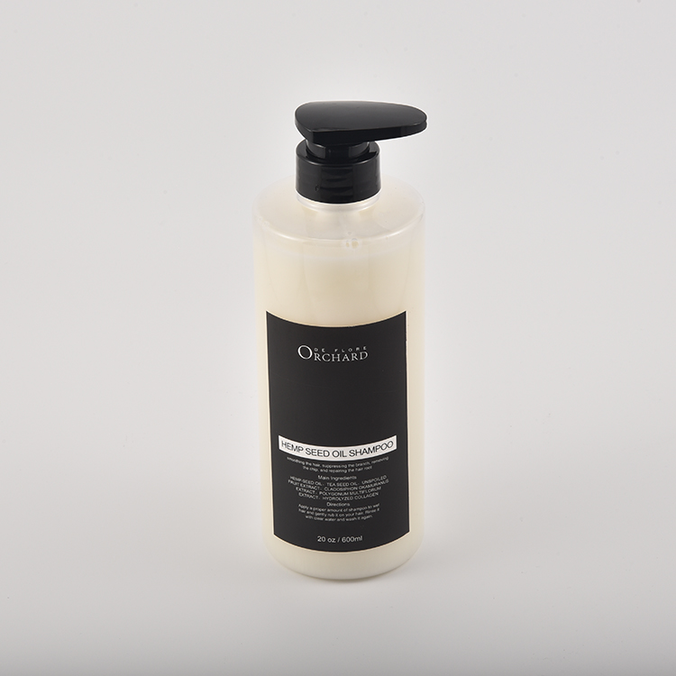 Hemp seed oil shampoo