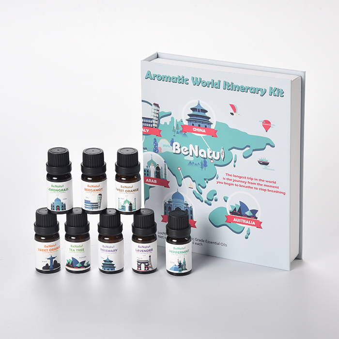 Aromatic world essential oil 8-pack suit