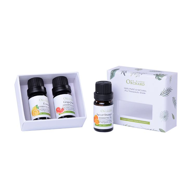 10ml Sweet Orange Oil+Lemon Oil+Grapefruit Oils 3 bottles gift set