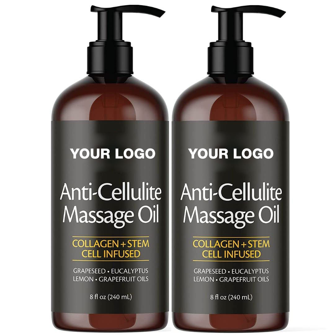 Body Moisturizing And Skin Tightening Anti Cellulite Massage Oil