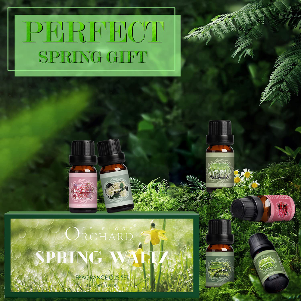 Spring Fragrance Oils Set for Diffuser